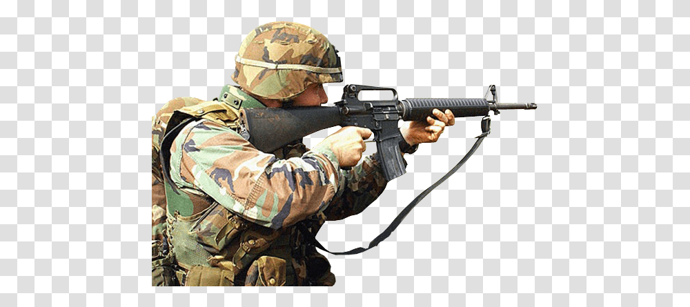 Soldier, Person, Human, Gun, Weapon Transparent Png