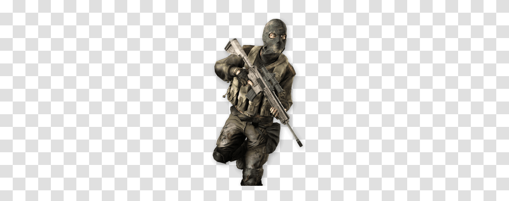 Soldier, Person, Human, Gun, Weapon Transparent Png