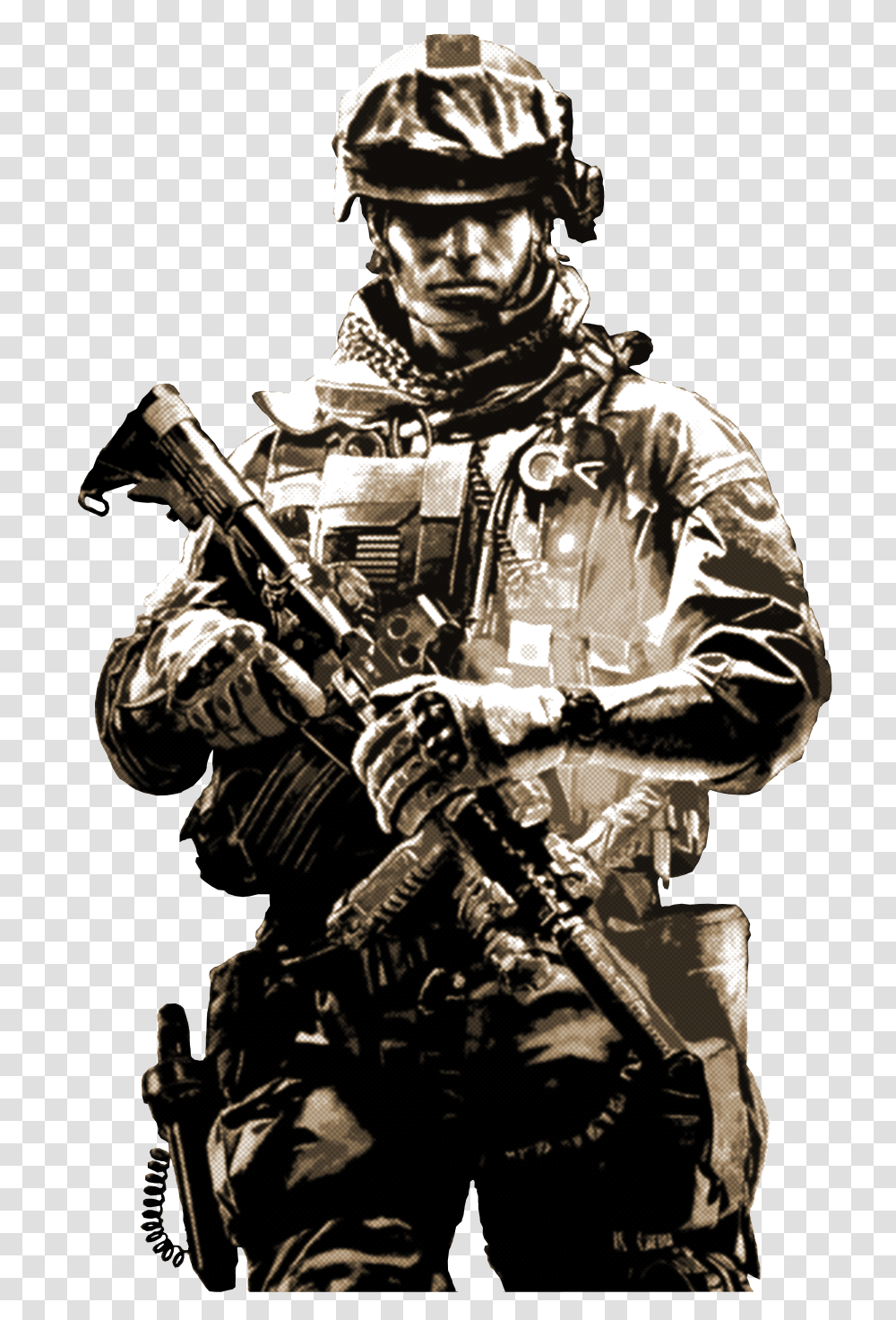 Soldier, Person, Human, Helmet Transparent Png