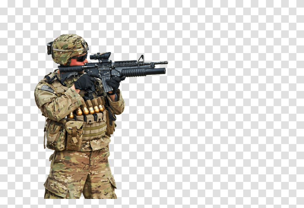 Soldier, Person, Human, Helmet Transparent Png