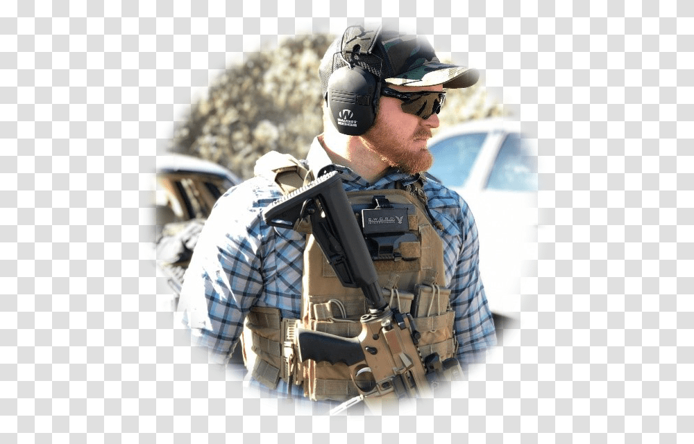 Soldier, Person, Sunglasses, Helmet Transparent Png