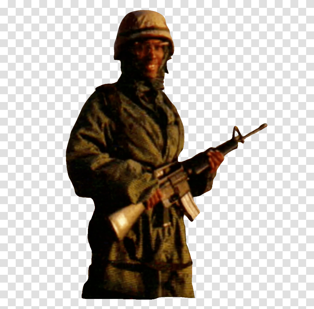 Soldier, Person, Weapon, Gun, Guitar Transparent Png