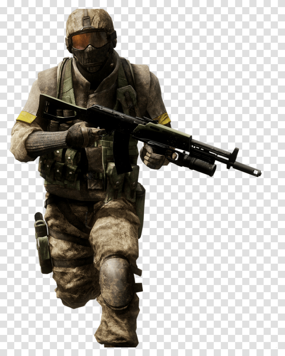 Soldier Photos Battlefield 3 Bad Company, Gun, Weapon, Weaponry, Person Transparent Png
