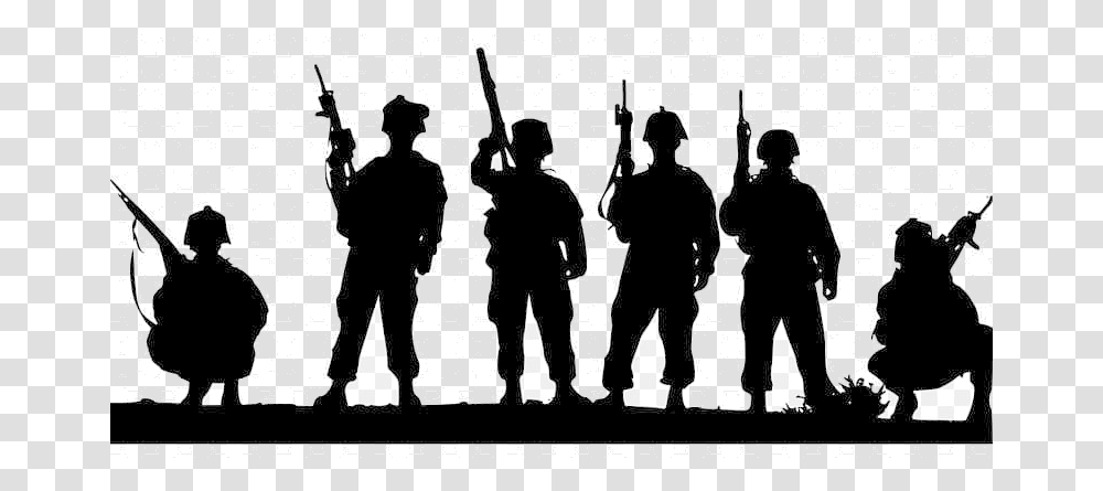 Soldier Silhouette Military Soldiers Soldier Silhouette, Person, Poster, Advertisement, Crowd Transparent Png