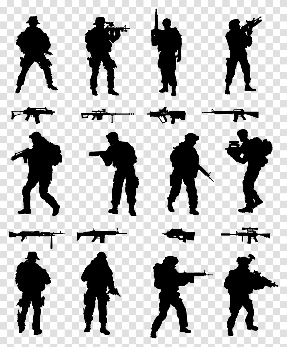 Soldier Silhouette Royalty Free Soldier Silhouettes, Person, Human, Ninja, Stencil Transparent Png