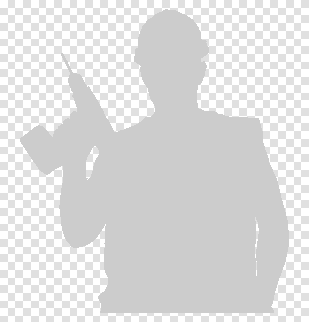 Soldier Silhouette, Cross, White Transparent Png