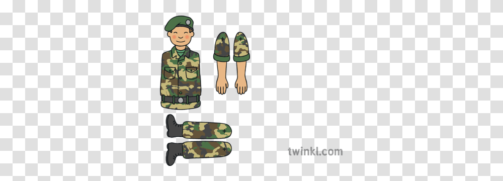 Soldier Split Pin People Who Help Us Army Ks1 Illustration People Who Help Us Army, Military, Military Uniform, Person, Human Transparent Png