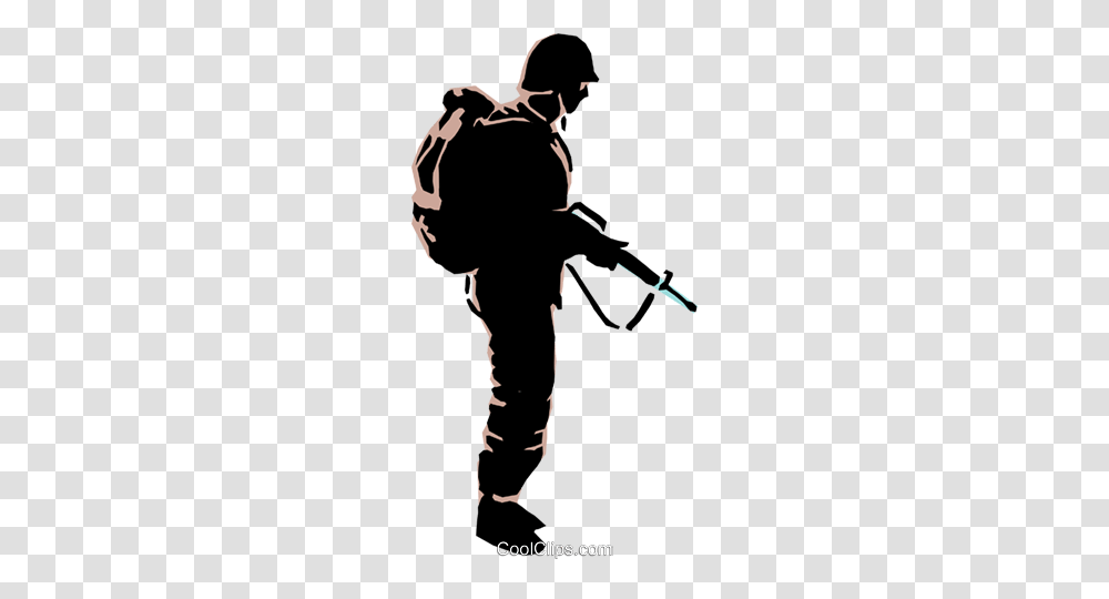 Soldier Symbol Royalty Free Vector Clip Art Illustration, Person, Human, Military Uniform, Astronaut Transparent Png