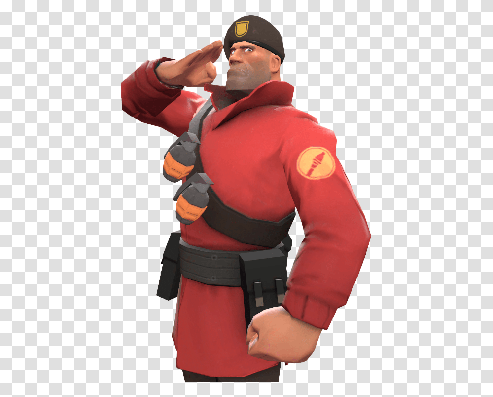 Soldier Tf2 Tf2 Soldier Bill's Hat, Costume, Person, Dish Transparent Png