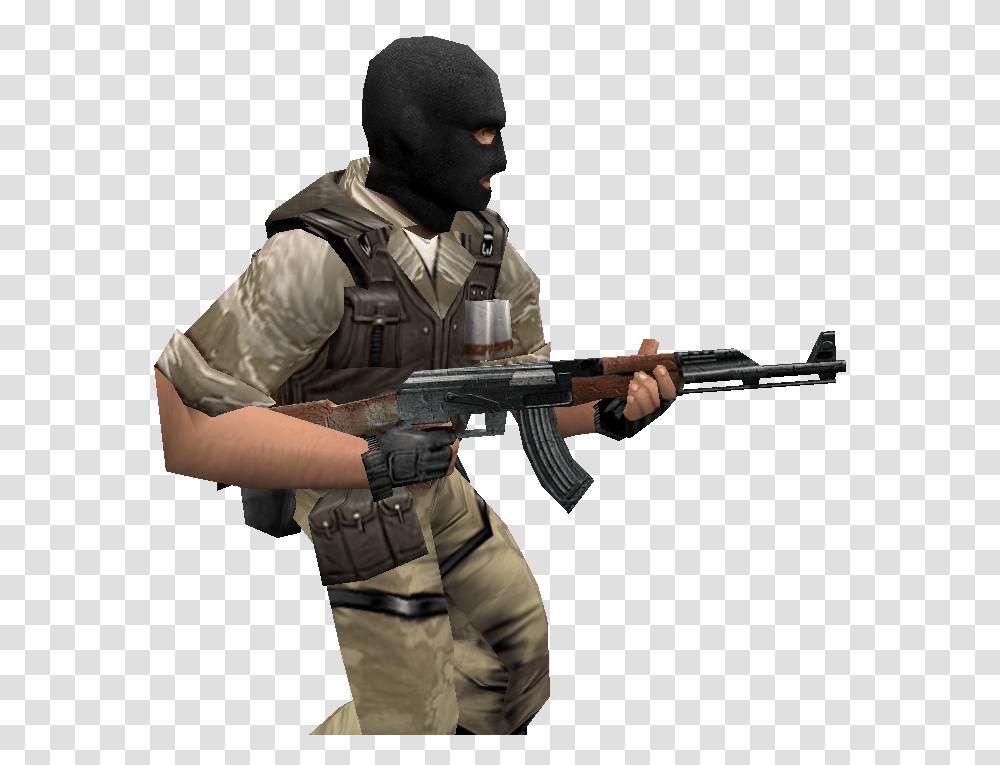 Soldier With Ak 47, Person, Human, Gun, Weapon Transparent Png