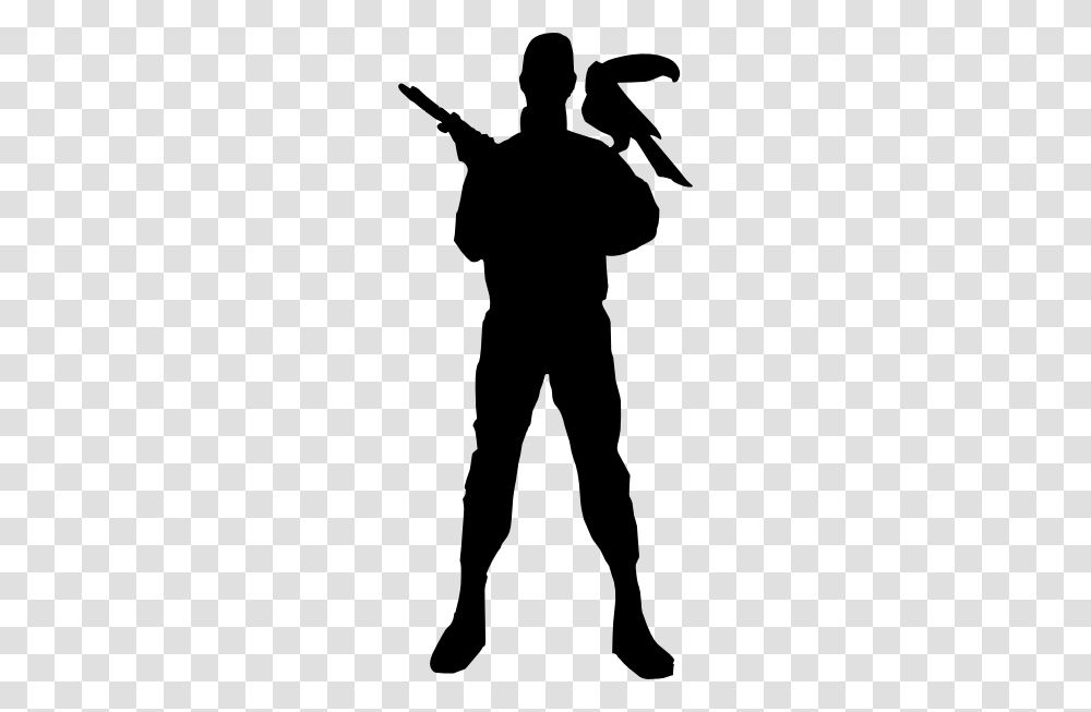 Soldier With Bird Clip Art, Silhouette, Person, Human, Pants Transparent Png