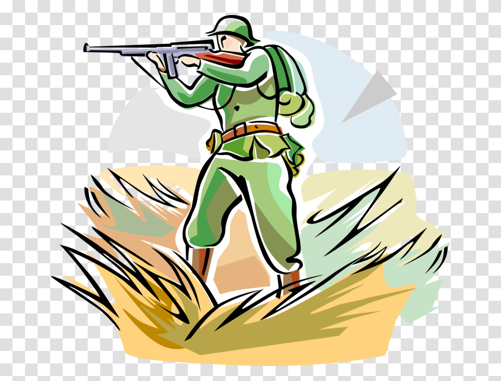 Soldier With Gun, Paintball Transparent Png