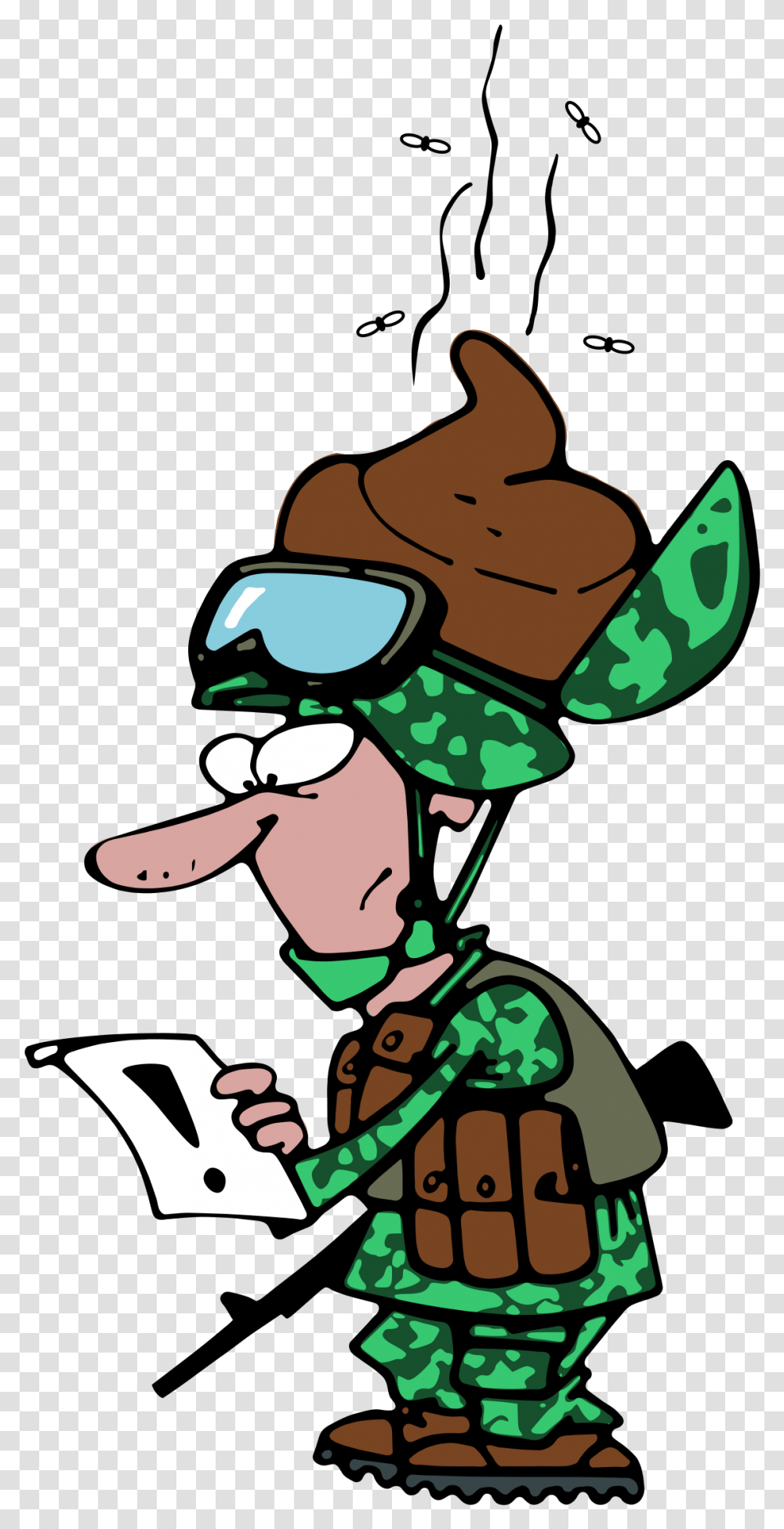 Soldier With Orders Clip Arts Cartoon Soldier, Person, Elf, Performer Transparent Png
