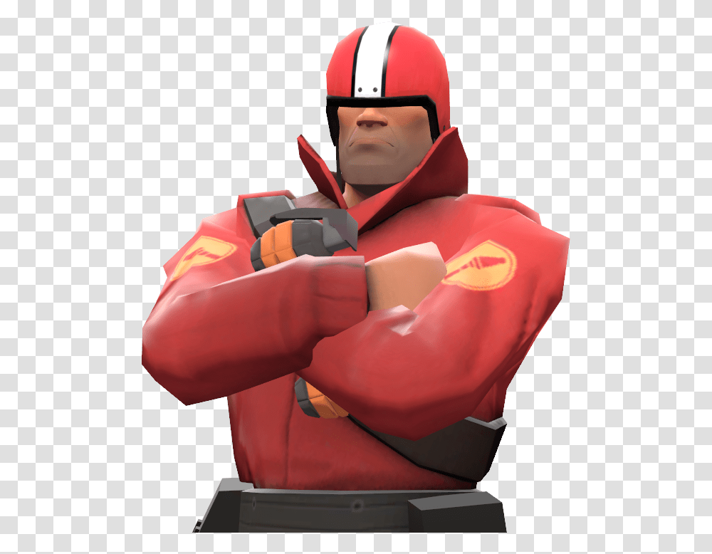 Soldier With The Human Cannonball Tf2 Tf2 Helmet All Class, Lifejacket, Vest, Person Transparent Png