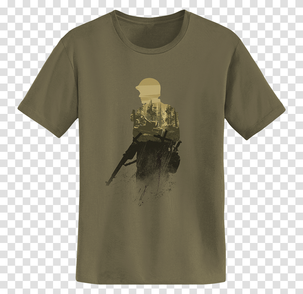 Soldier Woods Tee Active Shirt, Apparel, T-Shirt, Sleeve Transparent Png