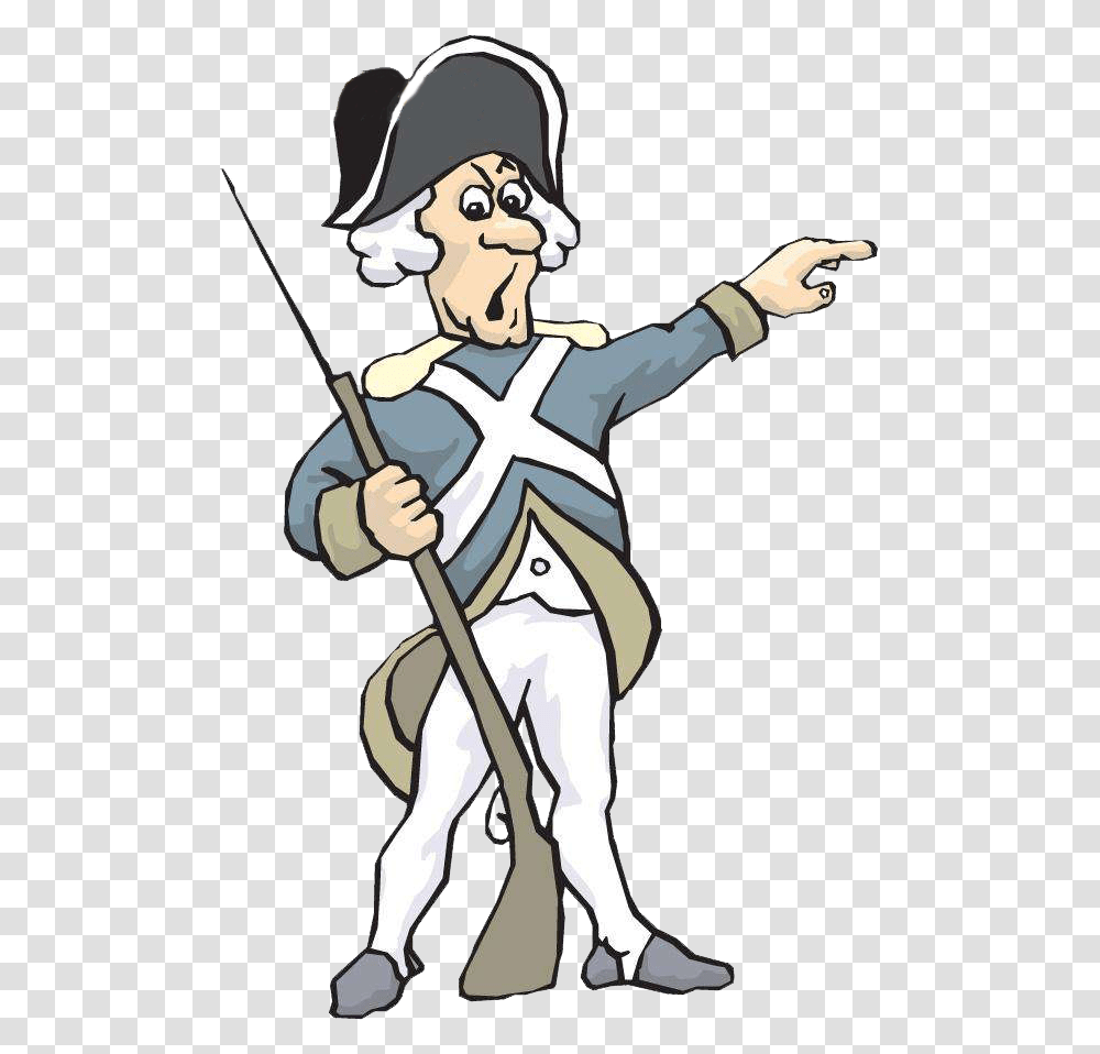 Soldiers Clipart American Revolution, Person, Human, Duel, Weapon Transparent Png