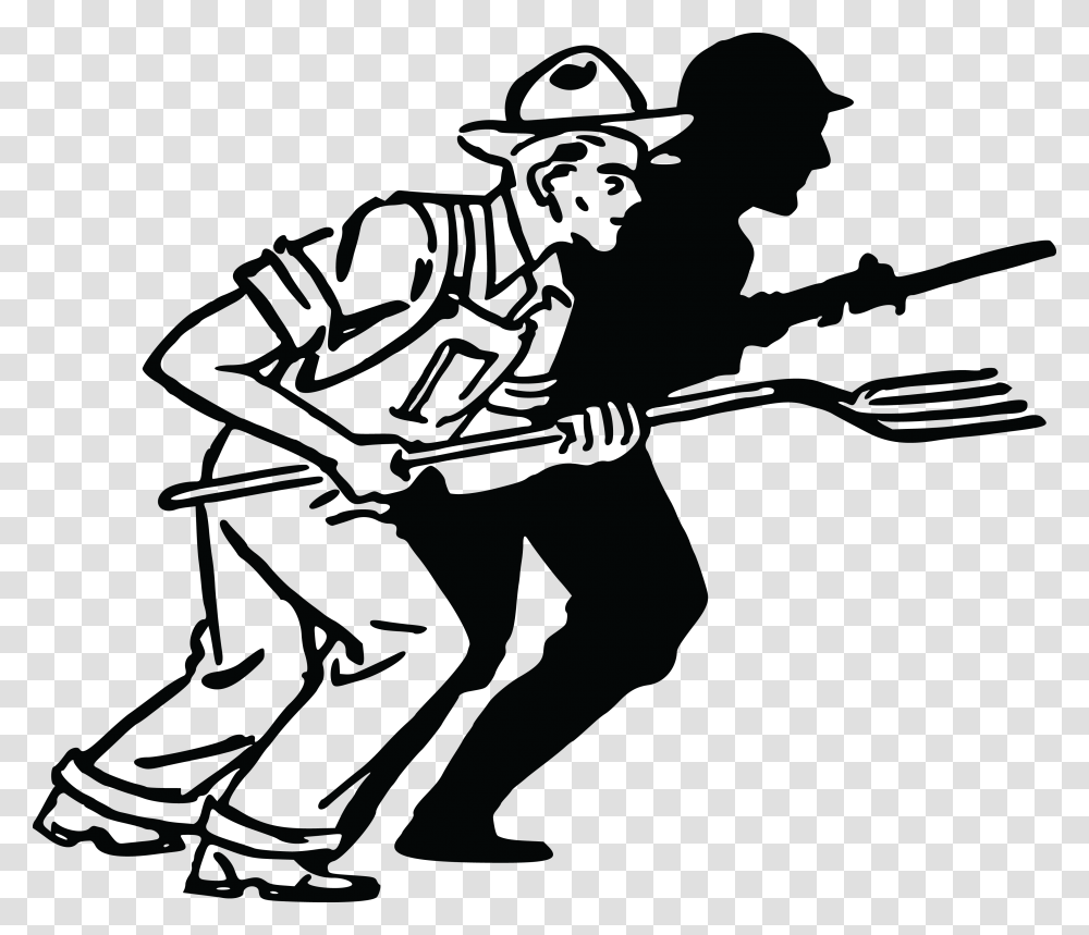 Soldiers Cross Clipart Vector Stock Soldiers Farmer Soldier, Person, Ninja, Hand, People Transparent Png