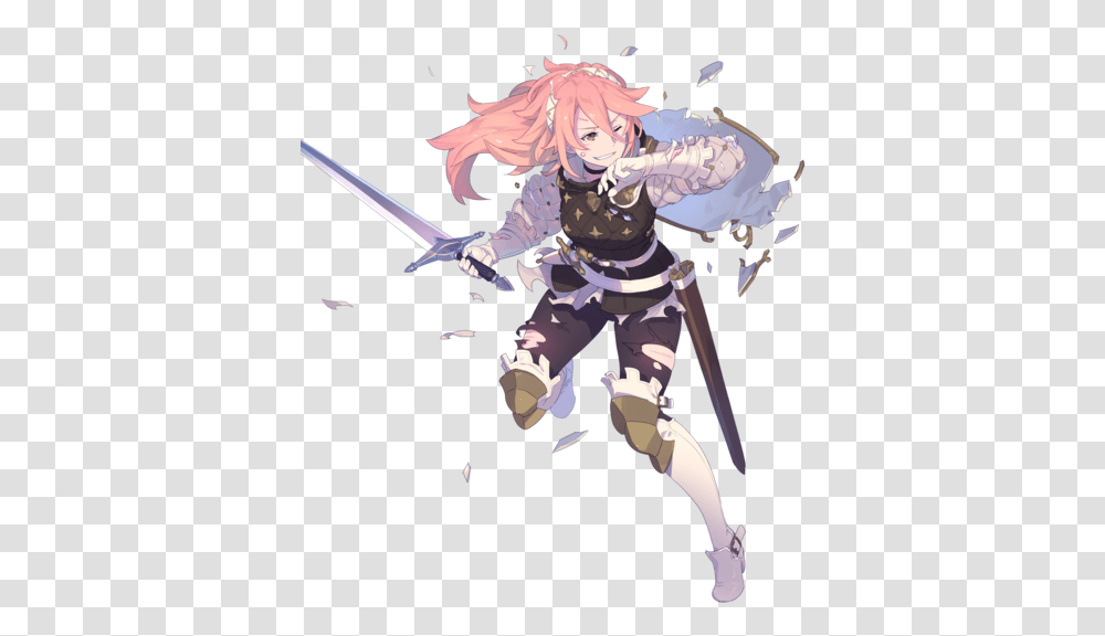 Soleil From Fire Emblem, Person, Human, Duel, Weapon Transparent Png