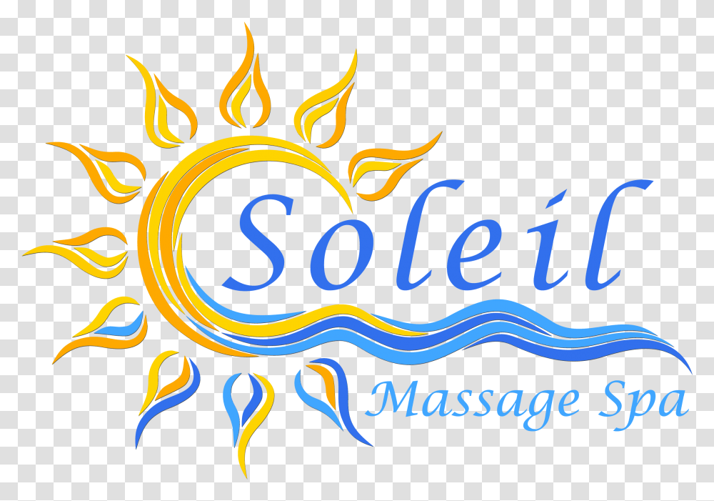 Soleil Massage Spa Photograph, Calligraphy Transparent Png