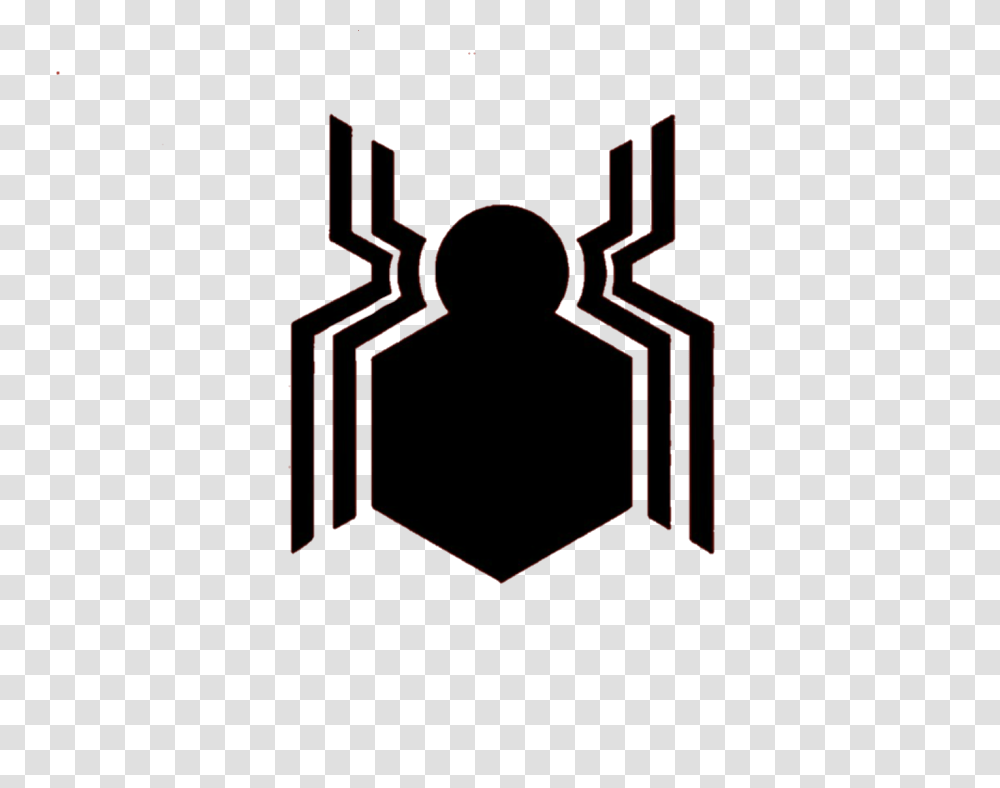 Solid Black Spiderman Symbol, Logo, Emblem Transparent Png