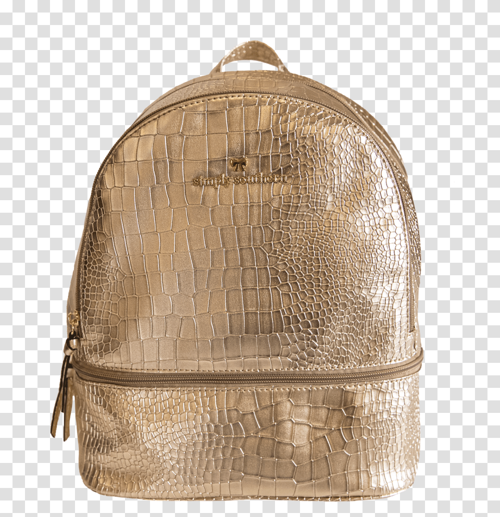 Solid Bookbag By Simply Southern Gold Horniman Museum And Gardens, Lamp, Backpack, Purse, Handbag Transparent Png