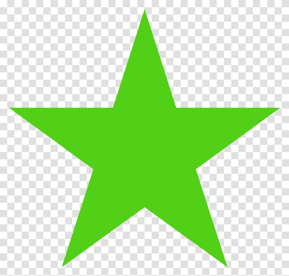 Solid Bright Green Star 1 Grey Star Icon, Symbol, Star Symbol, Cross Transparent Png