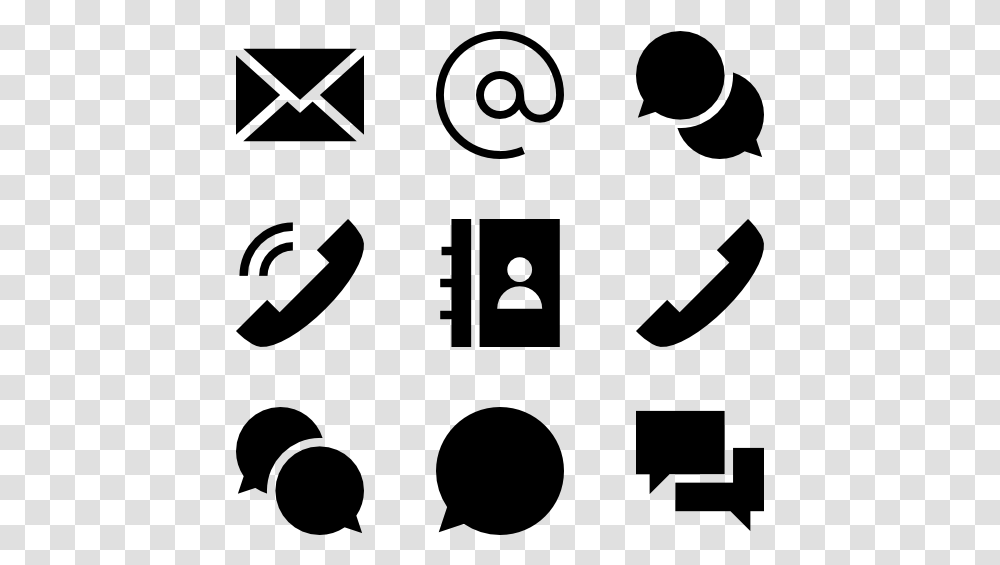 Solid Contact And Communication Elements Contact Icon, Gray, World Of Warcraft Transparent Png