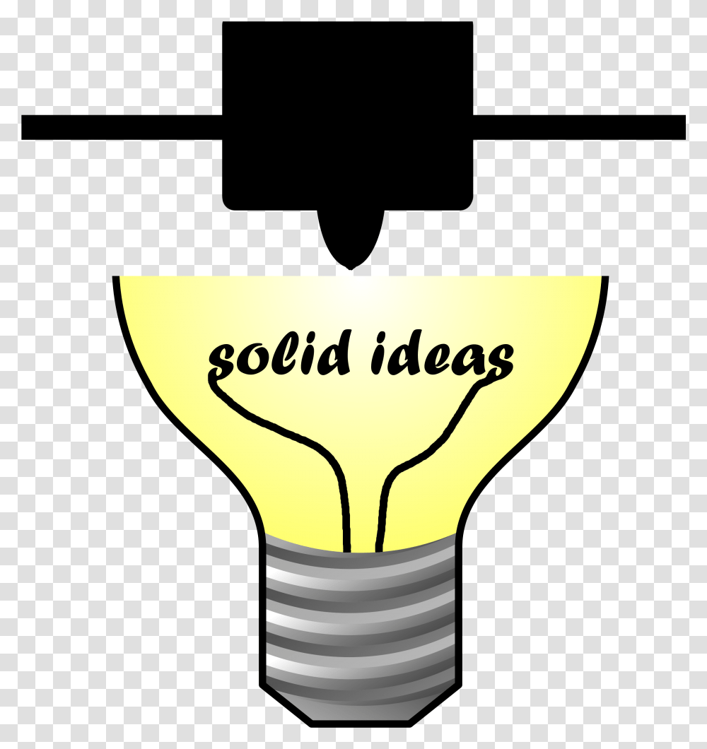 Solid Ideas Lightbulb Clipart On Background, Axe, Tool Transparent Png