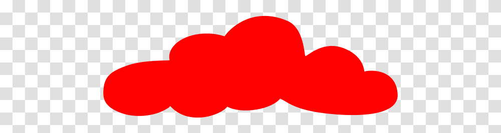 Solid Red Cloud Clip Art, Heart, Food, Ketchup Transparent Png