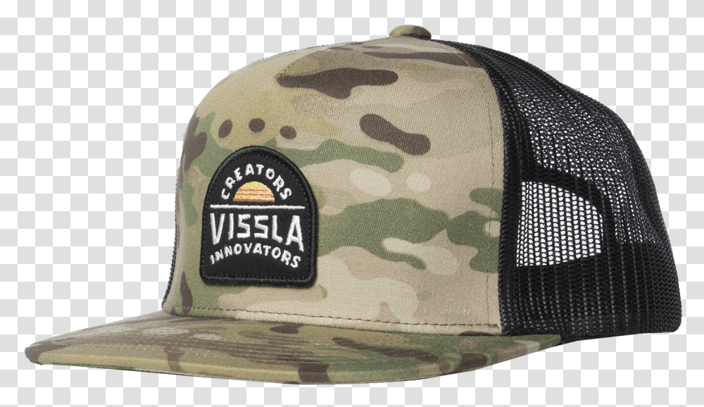Solid Sets Hat Vissla, Apparel, Baseball Cap, Military Uniform Transparent Png