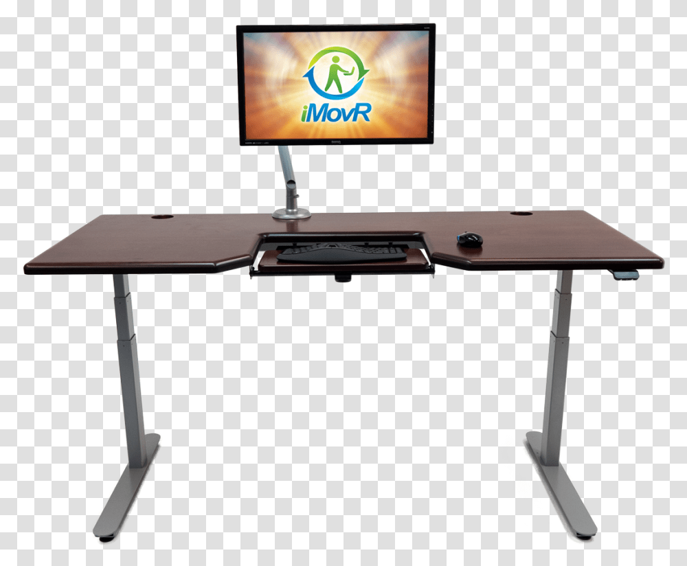 Solid Wood Standing Desks Best Tabletop For Desk, Furniture, Computer, Electronics, LCD Screen Transparent Png