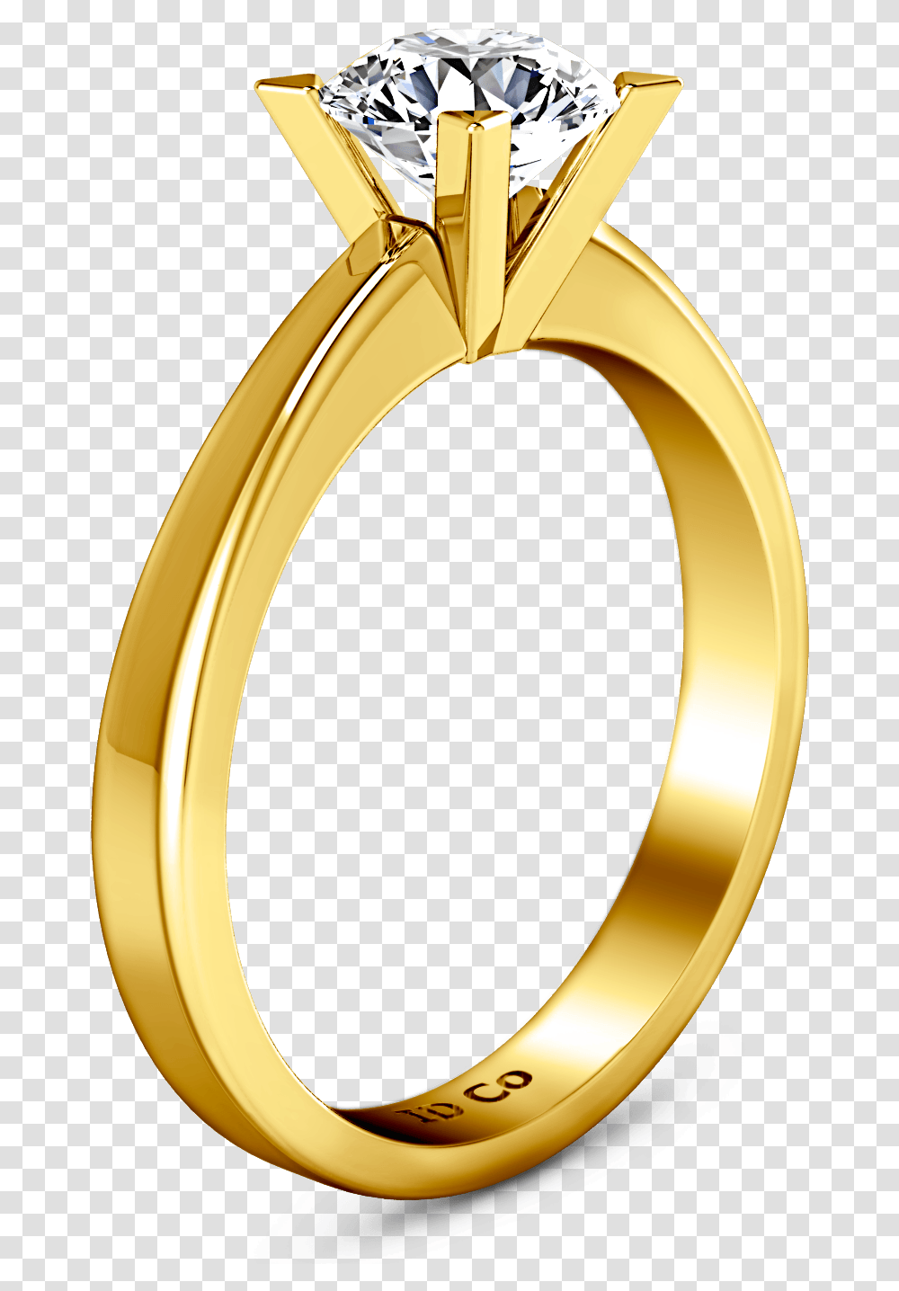 Solitaire Diamond Engagement Ring Icon Rose Gold Ring, Jewelry, Accessories, Accessory, Hoop Transparent Png