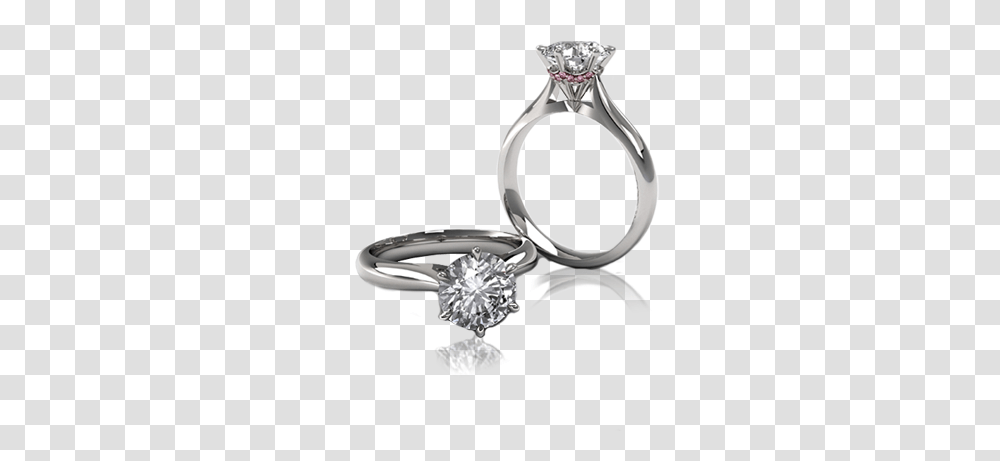 Solitaire Ladies Diamond Ring Pink Diamonds, Accessories, Accessory, Jewelry, Gemstone Transparent Png