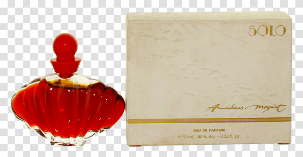 Solo By Amadeus Mozart For Women Mini Edp Spray Perfume, Beverage, Alcohol, Bottle Transparent Png