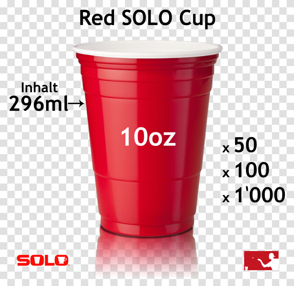 Solo Cups 10oz Plastic, Shaker, Bottle, Coffee Cup Transparent Png