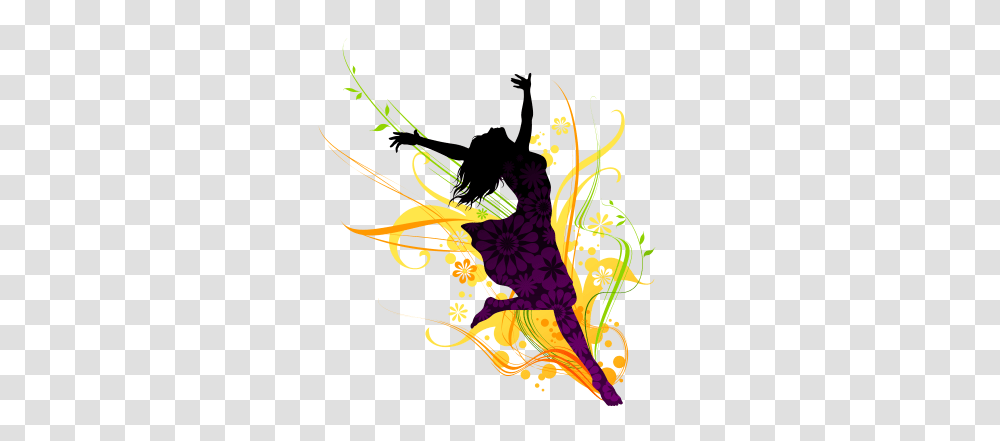 Solo Dance Clipart, Floral Design, Pattern, Modern Art Transparent Png