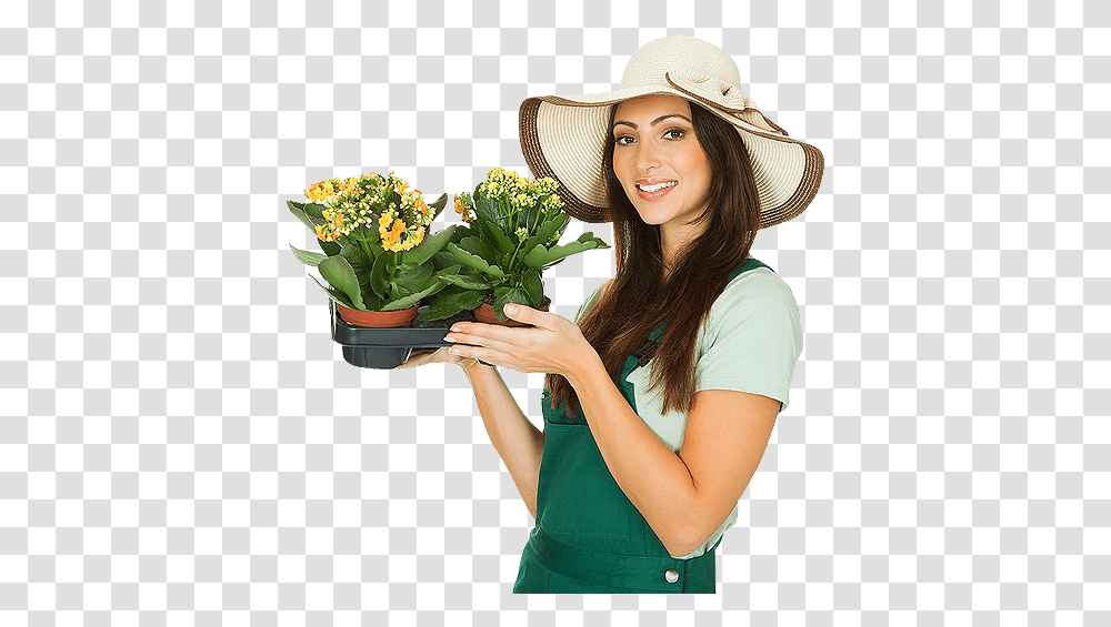 Solo Flowerpot, Hat, Clothing, Apparel, Person Transparent Png