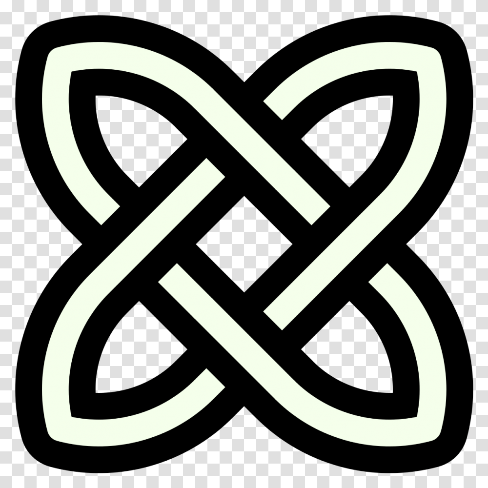 Solomons Knot Ornamental Heart Celtic Love Knot, Axe, Tool, Alphabet Transparent Png