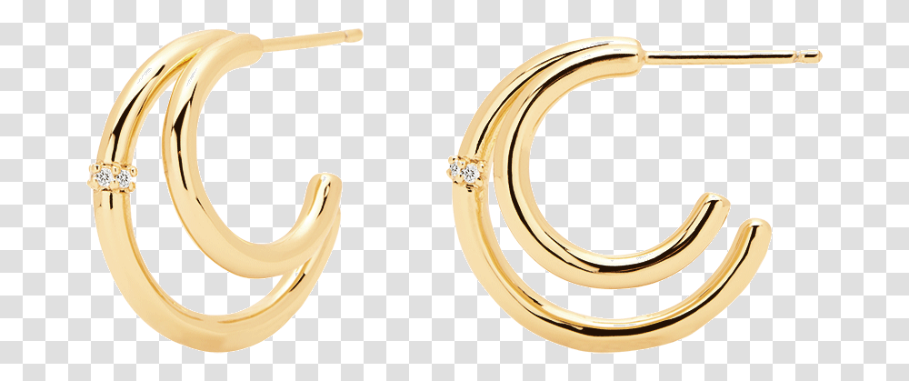 Solstice Gold Earrings Ar01 106 U, Sink Faucet, Brass Section, Musical Instrument, Hoop Transparent Png