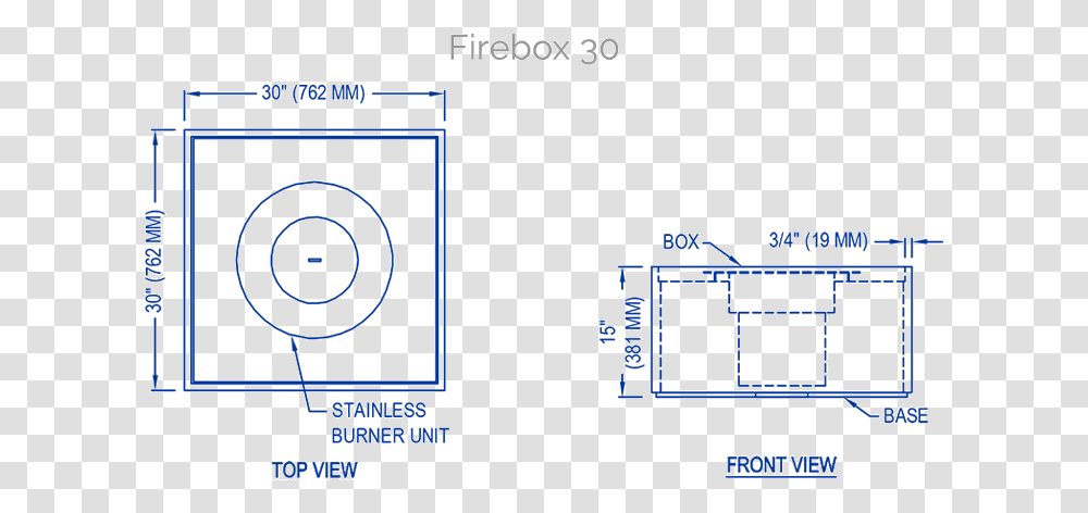 Solus Firebox Technical Drawing Fire Pit Dimensions Mm, Indoors, Plot, Security Transparent Png
