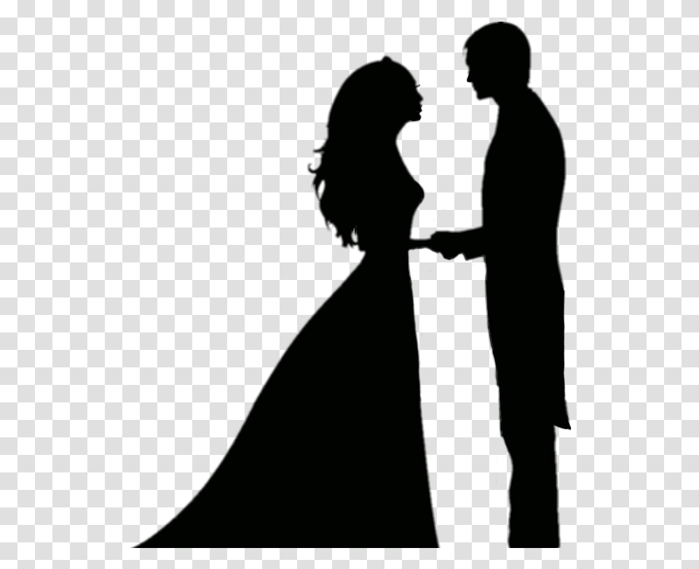 Sombra Pareja Bride And Groom Silhouette, Person, Photography, Bow, Dj Transparent Png