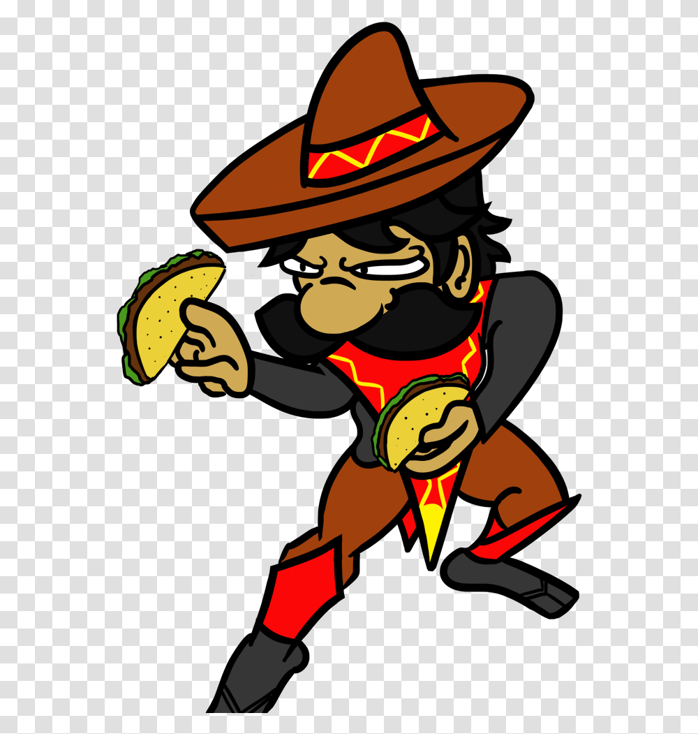 Sombrero Clipart Mexican Guy No Background, Person, Human, Fireman Transparent Png