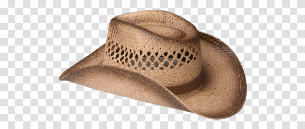 Sombrero De Paja De Vaquero De Rafia Para Hombres Sombrero Cowboy Hat, Apparel, Snake, Reptile Transparent Png