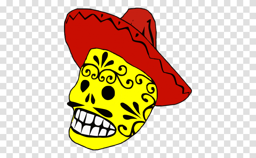 Sombrero Hat Mexican Man Male, Floral Design, Pattern Transparent Png