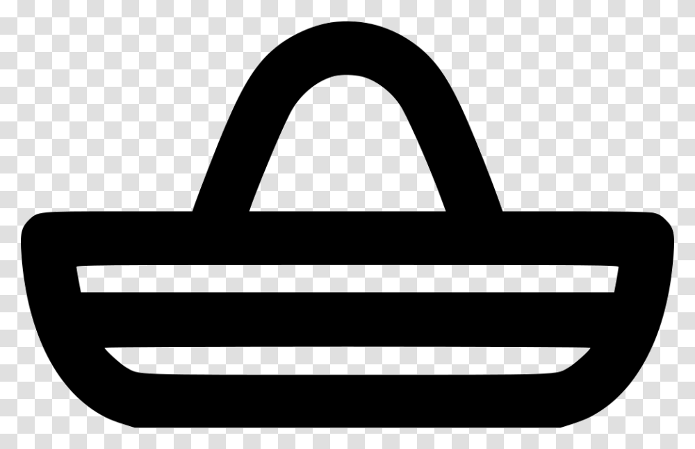 Sombrero Icon Free Download, Stencil, Bag, Logo Transparent Png