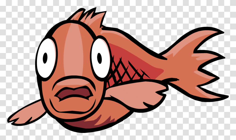 Some Days We All Just Feel Like Mullet Mullet Cartoon, Head, Face, Animal, Sea Life Transparent Png
