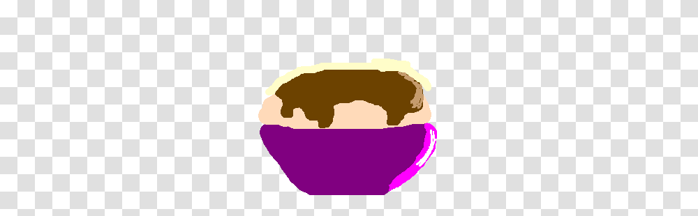 Some Delicious Mashed Potatoes And Gravy Drawing, Bowl, Food, Sweets, Confectionery Transparent Png