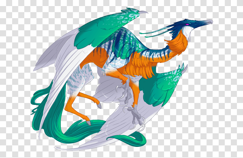 Some Hippogriff Quetzal And Kirin Beast Examples With, Dragon, Bird, Animal, Person Transparent Png