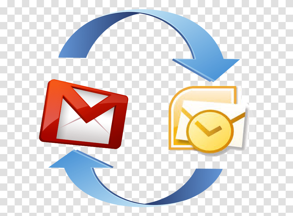 Some Key Differences Between Gmail And Outlook Microsoft Outlook, Logo, Symbol, Text, Art Transparent Png