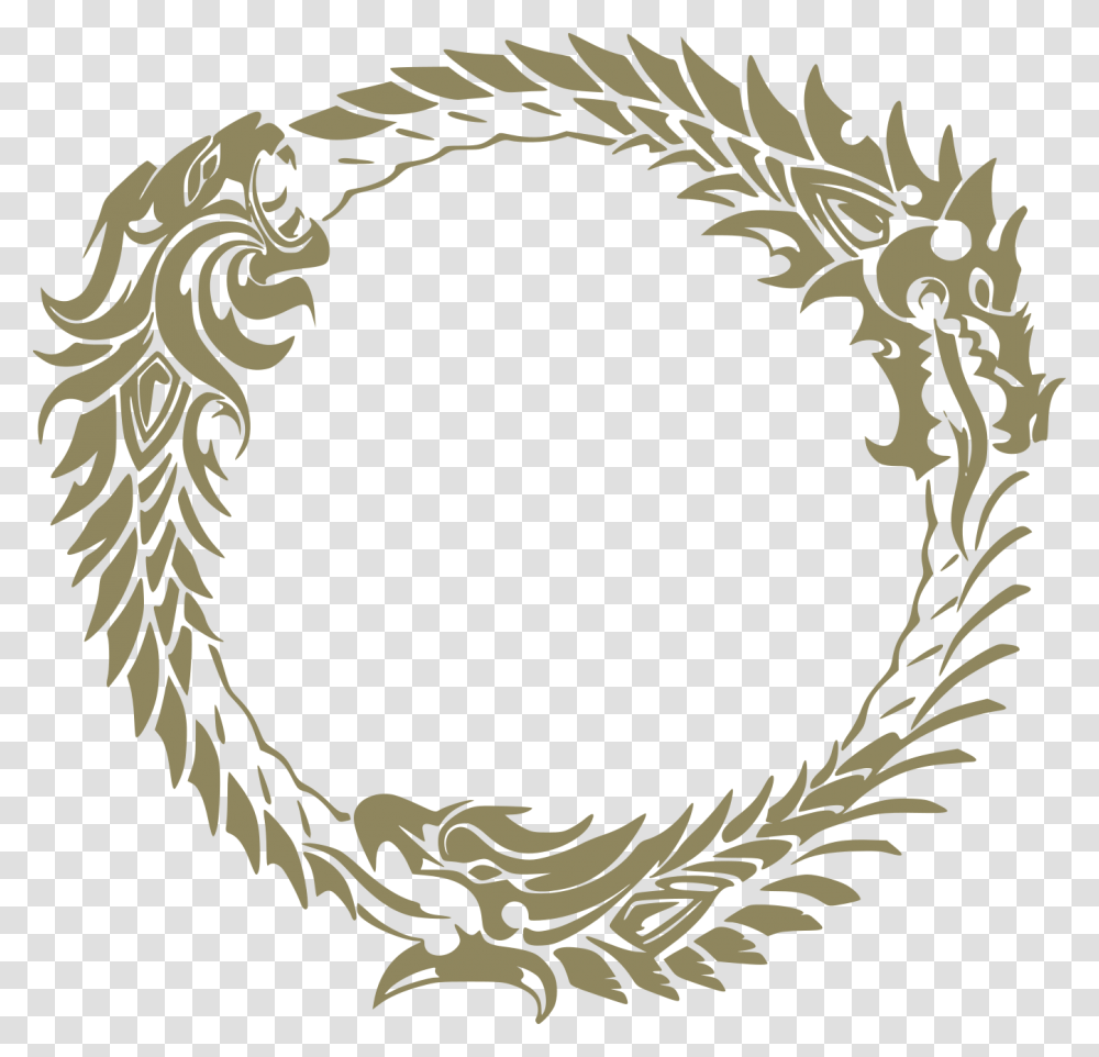 Some Of My Skyrim Art Community Forums, Dragon, Oval Transparent Png